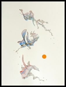 naissance printaniÈre 70 x 50